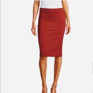 Knee Length Pencil Skirt